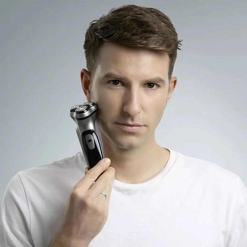Электробритва Xiaomi Enchen BlackStone 3D аккумуляторная моющаяся бритва с 3 лезвиями