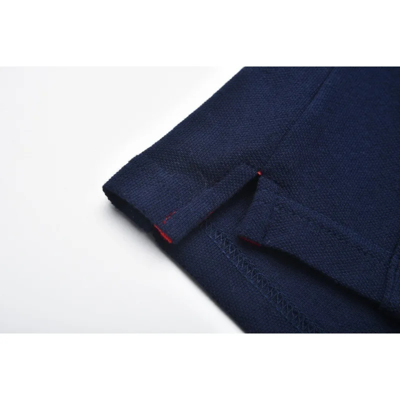 

Men's Polo Shirt Casual Short Sleeves High Quality Mens T Shirt Summer Fashion Embroidery Plus Size Men Brand Cotton Tshirt