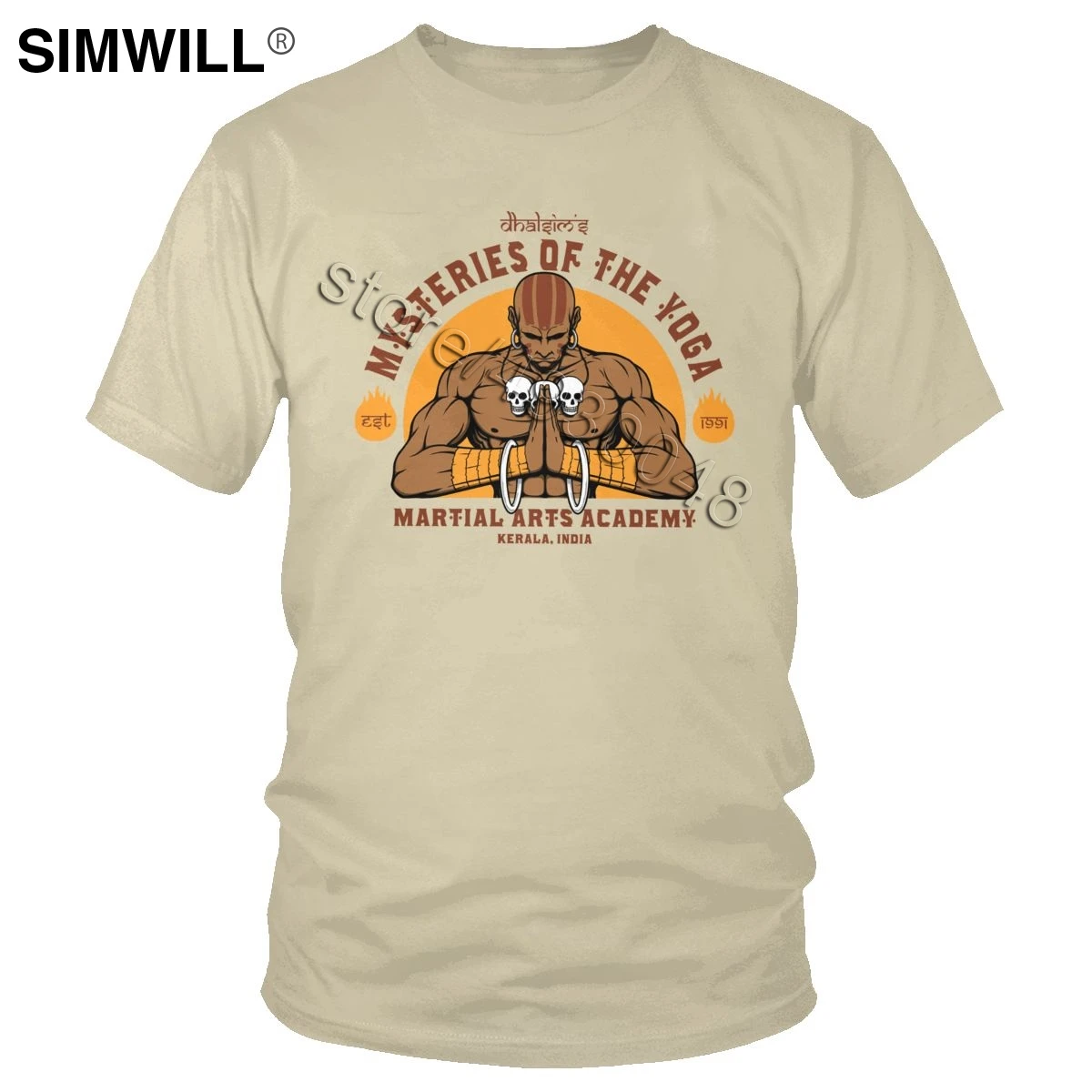 

Уникальный Дизайн Йога боевые искусства футболка для мужчин с коротким рукавом хлопковая мастер футболка графический принт футболки трена...