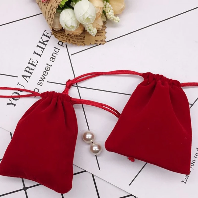 Профессиональный изготовленный на заказ Прямой производитель бархатный мешок с