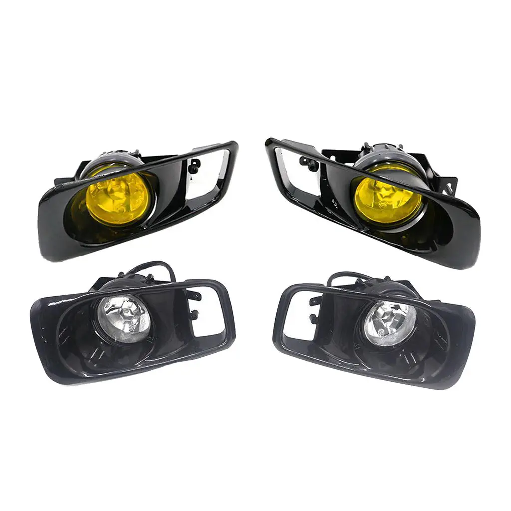 

2Pcs Driving Fog Lights Lamps for 99-00 Honda Civic Car Accessory Supply