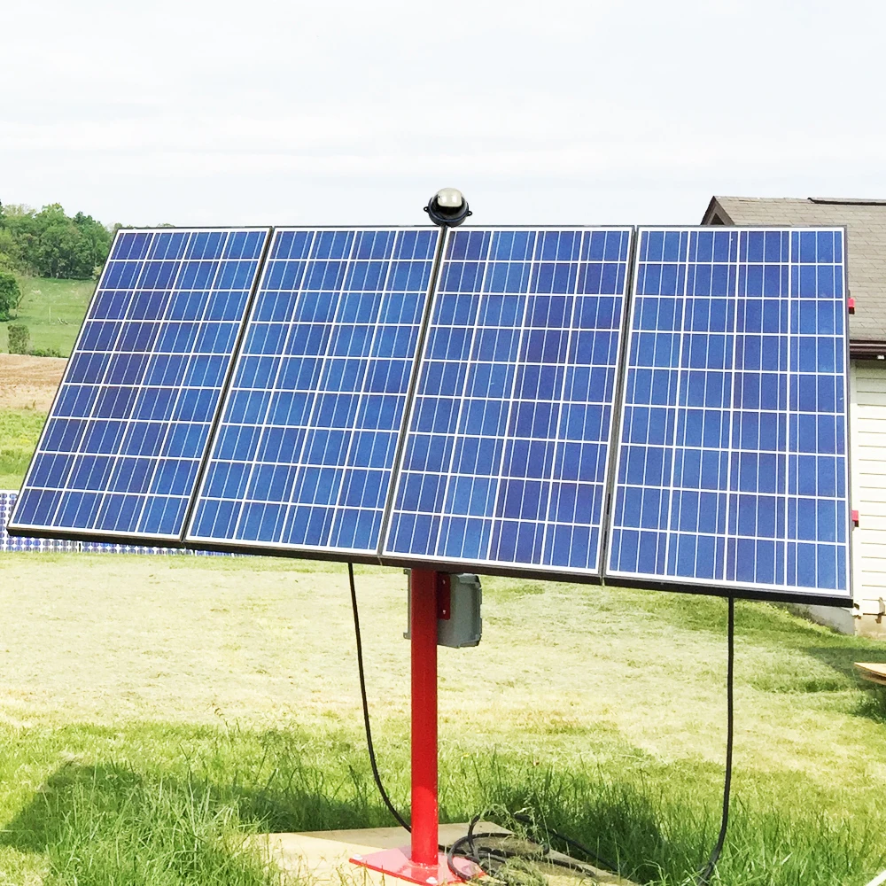 Полный одноосевой электронный контроллер слежения за солнечной батареей датчик