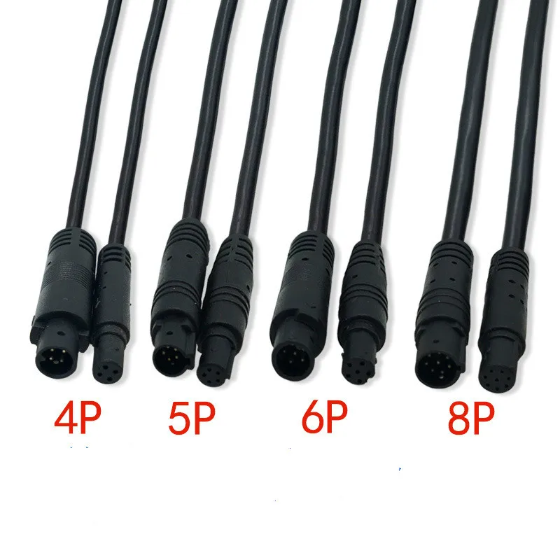 Автомобильный кабель для камеры заднего вида BMW jack line 4 pin 5P 6P 8P отверстие штекер и