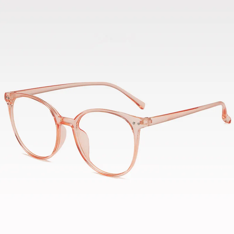 

Retro Blue Blocking Eyeglasses Flat Mirror Ultra Light Glasses Frame Rice Nail Frame Men And Women Computer Glasses 2021