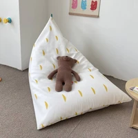 ins baby bean bag sofa nap banana cute lazy lying seat stool removable washable chair tatami kids room decoration