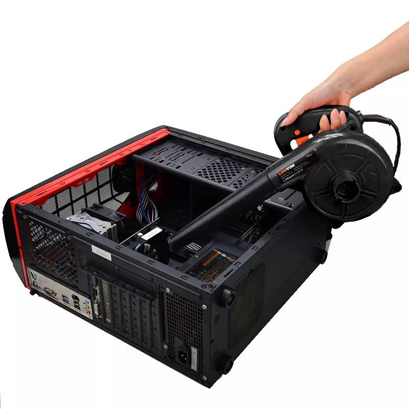 

Air Blower 1900W Electric Air Blower Computer Cleaning Blower Dust Vacuum Cleaner Home Car Cleaner Mini Carbon Brush 220V