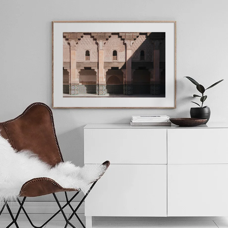 Скандинавские современные розовые исламские архитектурные скандинавские