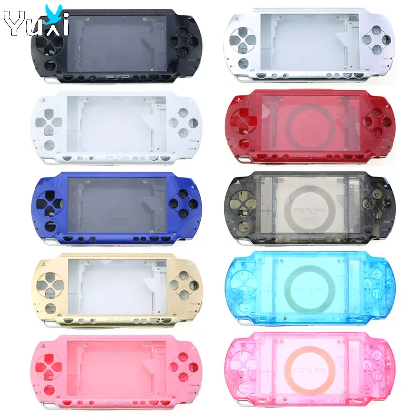 

YuXi Full Housing Shell Cover Case With Button Screws Kit Replacement Parts For PSP 1000 PSP1000 Console