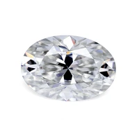 loose gemstones moissanite stone simulated diamond ef color brilliant oval cut vvs clarity gemstones engagement ring pendant