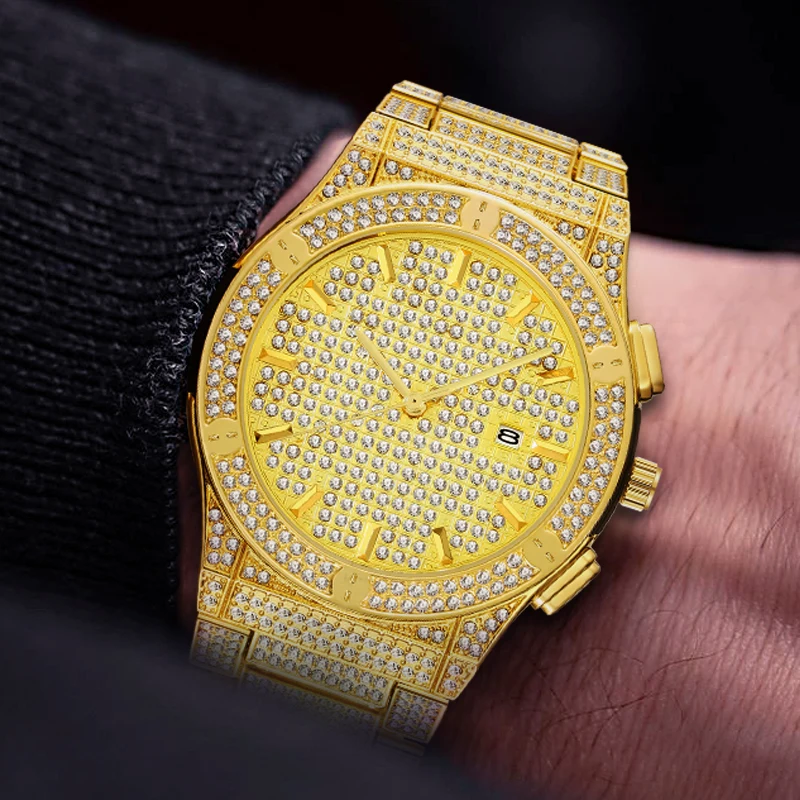 Часы MISSFOX Мужские кварцевые люксовые Брендовые повседневные водонепроницаемые