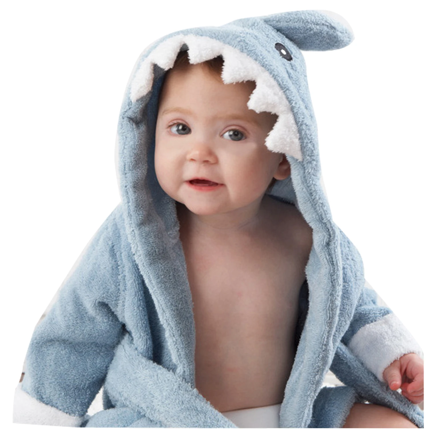 2019 детский хлопковый банный халат фланелевые пижамы с животными для мальчиков