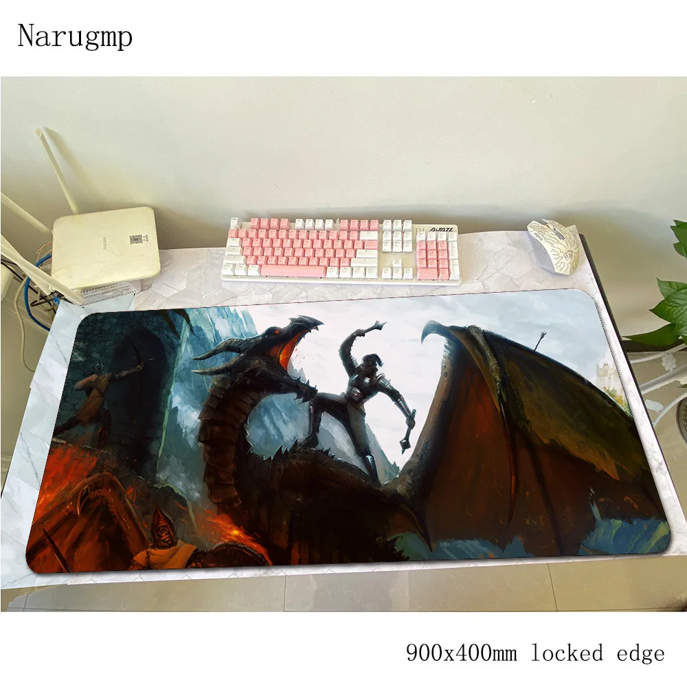 Игровой коврик для мыши skyrim 900x400x3 мм|Коврики мышей| |