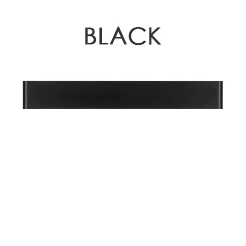 Black Светодиодный настенный светильник, современный светильник, настенный светильник для помещений, минималистичный светильник для лестницы, спальни, прикроватный светильник для гостиной, дома, прихожей, 10 Вт, 20 Вт, светильник ing - Цвет абажура: Black