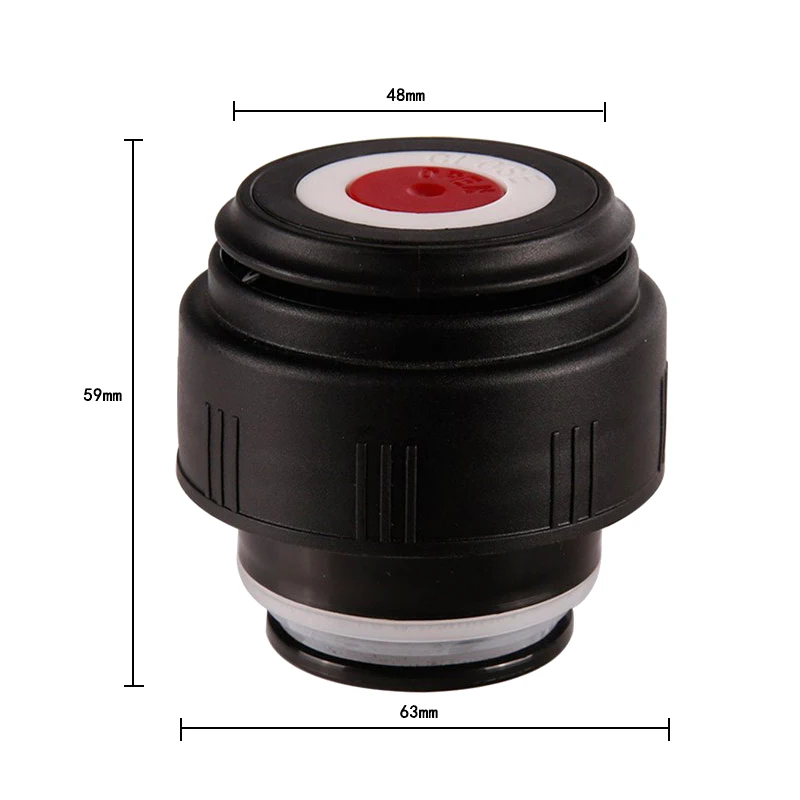 

1 Pcs 5.2cm Thermo Cover Vacuum Bottle Lid Thermo Cup Outdoor Travel Cup Bullet Cover HR