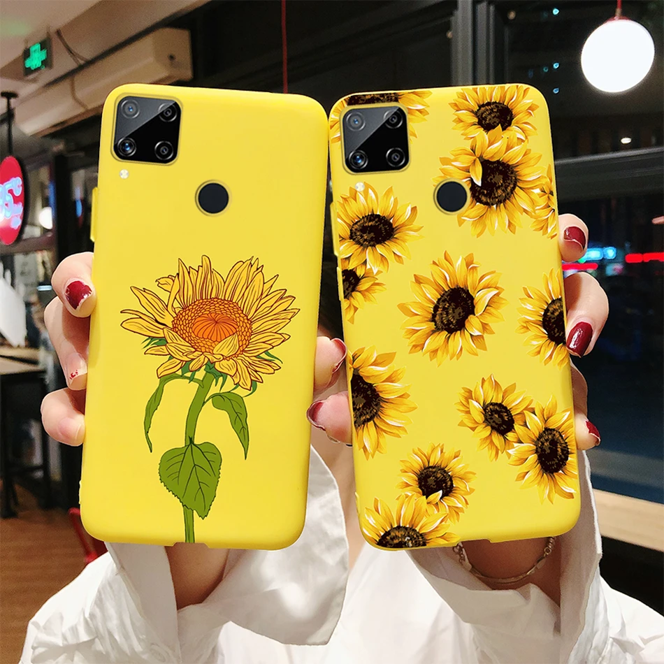 for realme c12 c15 c25 c25s 7i global case beautiful girls heart silicon tpu back phone cover for realme narzo 20 30a case funda free global shipping