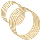 10 шт., бамбуковые круглые кольца Ловец снов