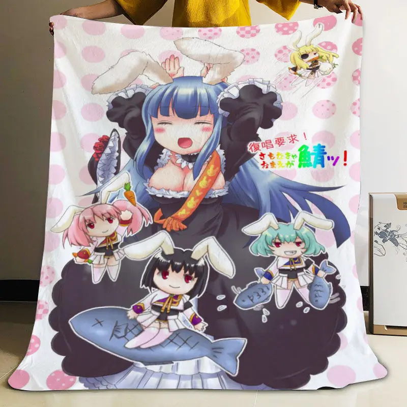 

Фланелевое Одеяло Umineko no Naku Koro ni, одеяло по индивидуальному заказу, для дивана, «сделай сам», Прямая поставка