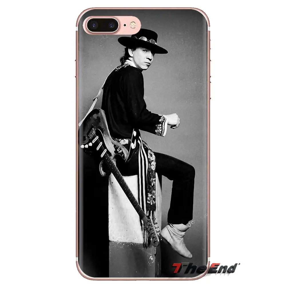 For Samsung Galaxy S2 S3 S4 S5 MINI S6 S7 edge S8 S9 Plus Note 2 3 4 5 8 Coque Fundas Guitar World Presents Stevie Ray TPU Cover |