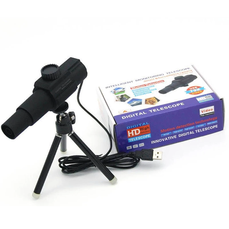 

Digital USB Telescope 2MP 70X Zoom Microscope Camera for Observation Detection M17E