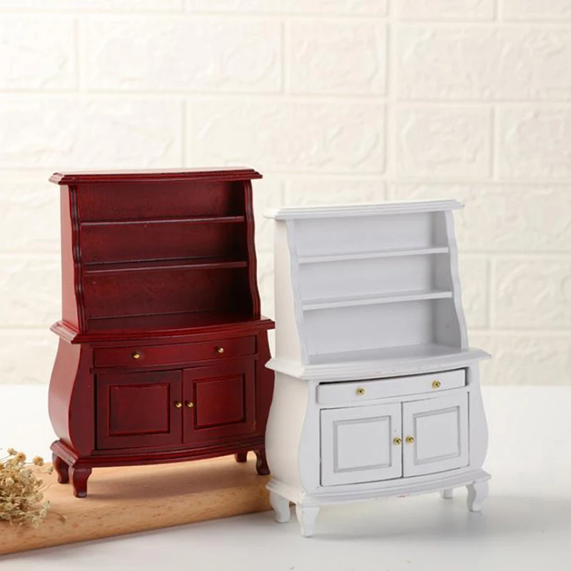 1/12 миниатюрный кухонный шкаф шкафы с ящиком кукольный домик мебель игрушка