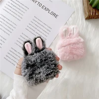 for airpods casecute plush rabbit hard protective cover case for airpods pro case