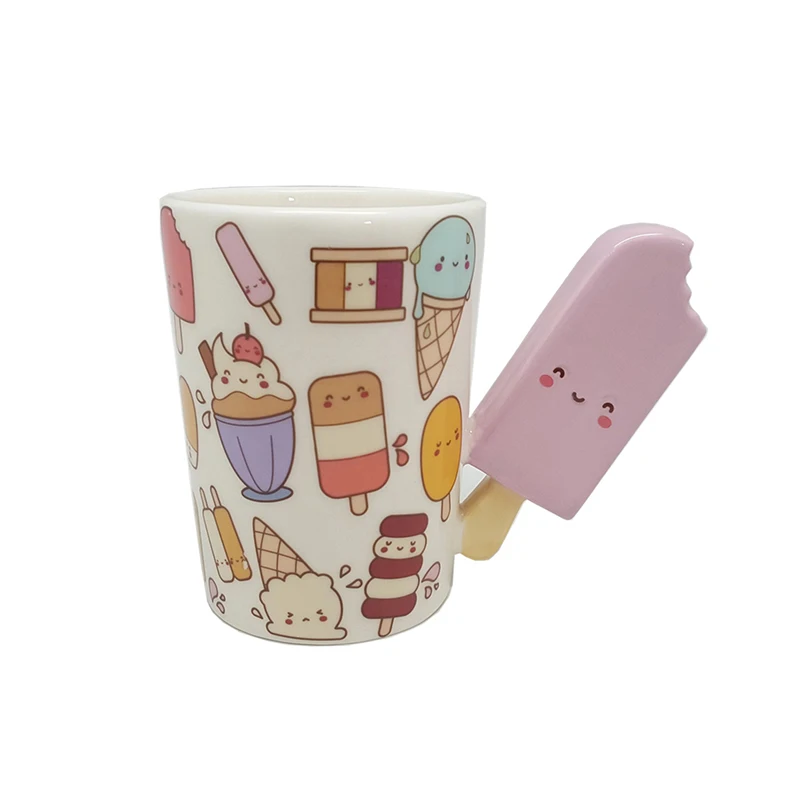 Кружка для мороженого 350 мл креативная керамическая кружка в виде фруктового