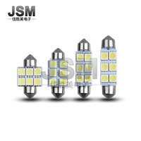 car double pointed led reading light 31 36 39 41 5050 6smd interior lamp roof lamp license plate trunk light led lights for car