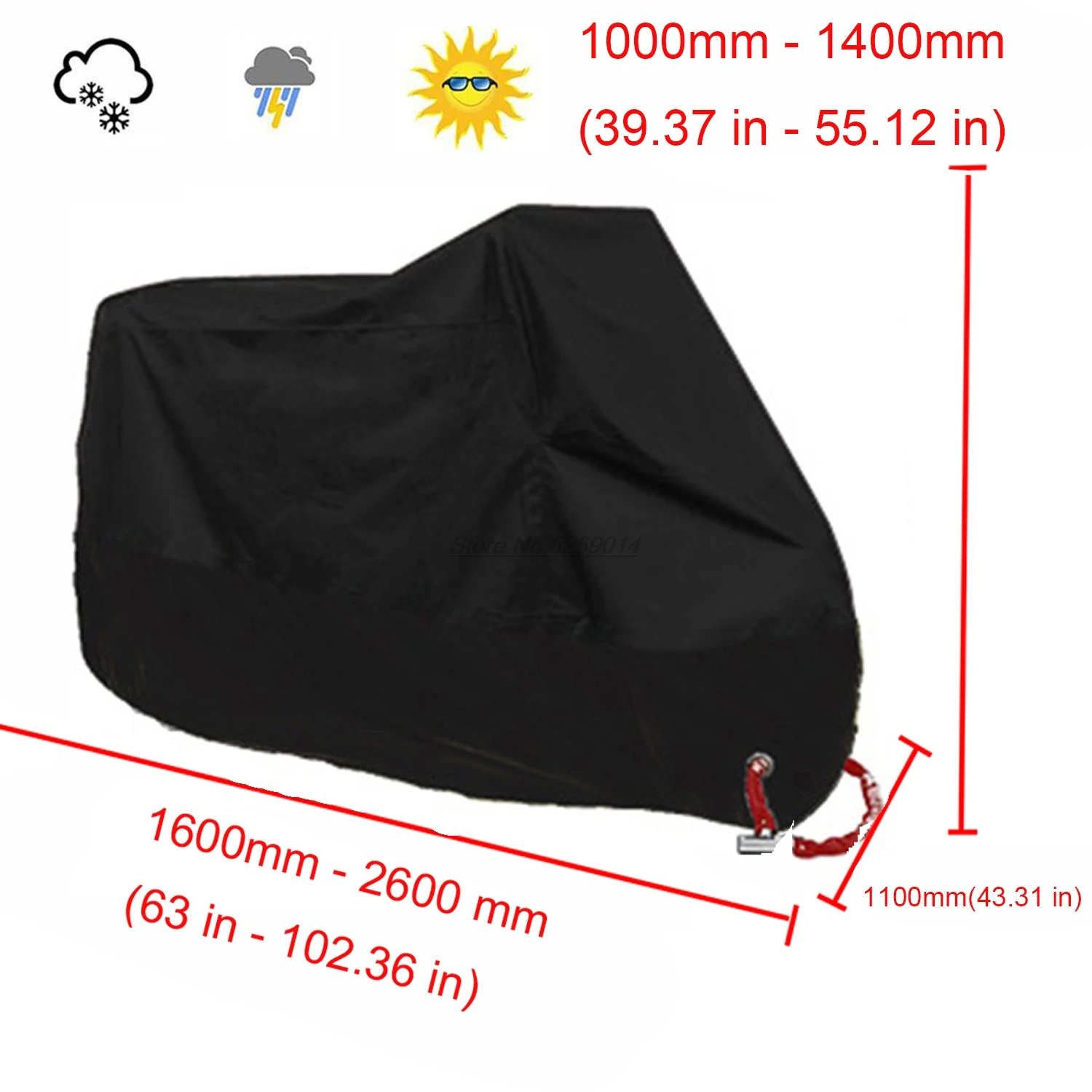 Motorcycle covers UV anti for super duke tmax 530 2017 vfr800 main moto triumph daytona 675 fairings kx250f yz 85 guzzi KTM | Автомобили и