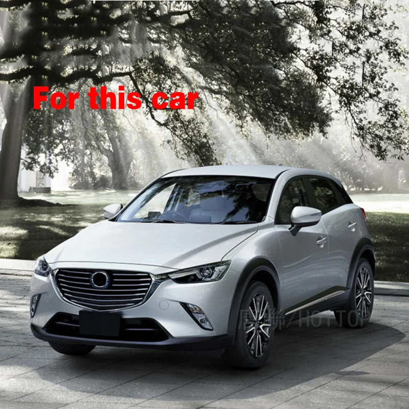 Хромированный Молдинг двери полоски для корпуса Mazda CX 3 2016 2017 аксессуары отделкой