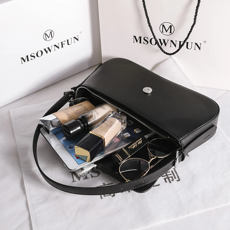

YILIAN Senior quality stewardess bag 2021 new fashion armpit bag female cross-slung one-shoulder small square bag