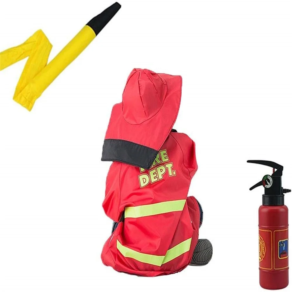 Детская игрушка огнетушитель водяной пистолет пожарный косплей костюм