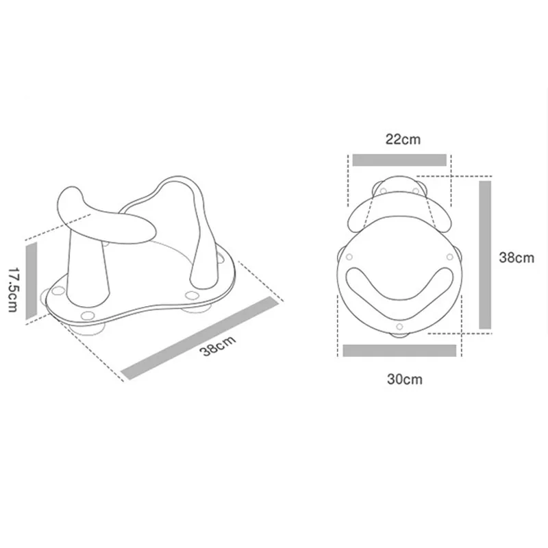 Детское сиденье для ванны детское безопасное нескользящее стула коврик ванной