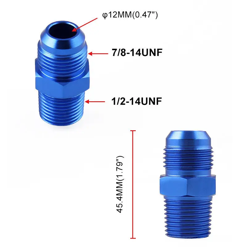 10AN турбо стальная плетеная линия подачи масла возвратный сливной Комплект AN10