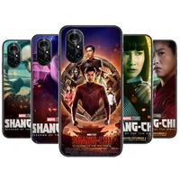 marvel new movie clear phone case for huawei honor 20 10 9 8a 7 5t x pro lite 5g black etui coque hoesjes comic fash design