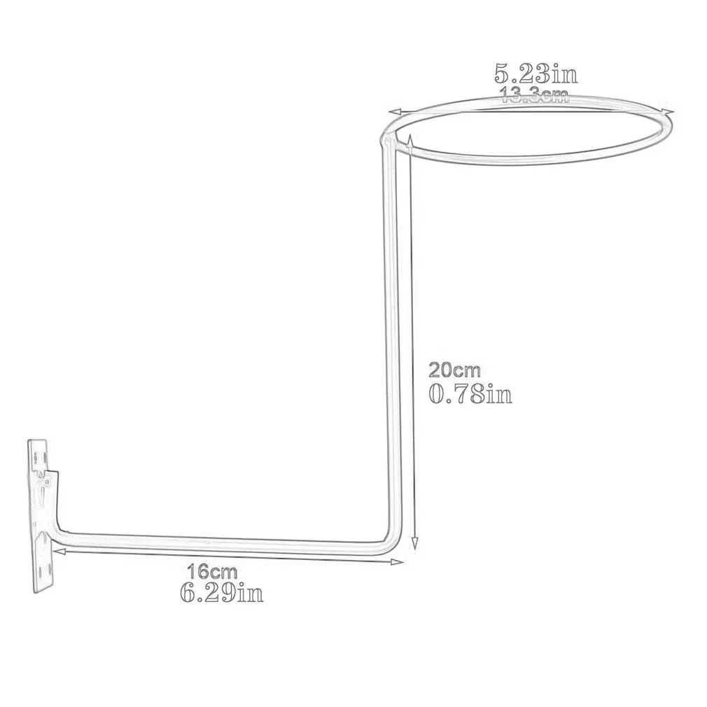 

Steel Motorcycle Accessories Helmet Holder Hanger Rack Wall Mounted Hook for Coats Hats Caps Helmet Rack Black