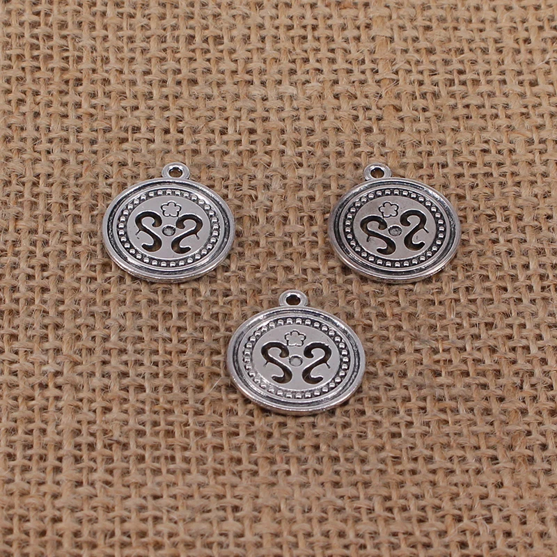 

8pcs SOS Charms 22x19mm Antique Silver Color Pendant for DIY Jewelry Making Findings Handmade Craft 1890