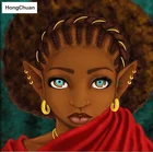 Родовая Аниме женщина 5D сделай сам квадратнаякруглая алмазная живопись вышивка крестиком Мозаика алмазная живопись украшение для дома новый год