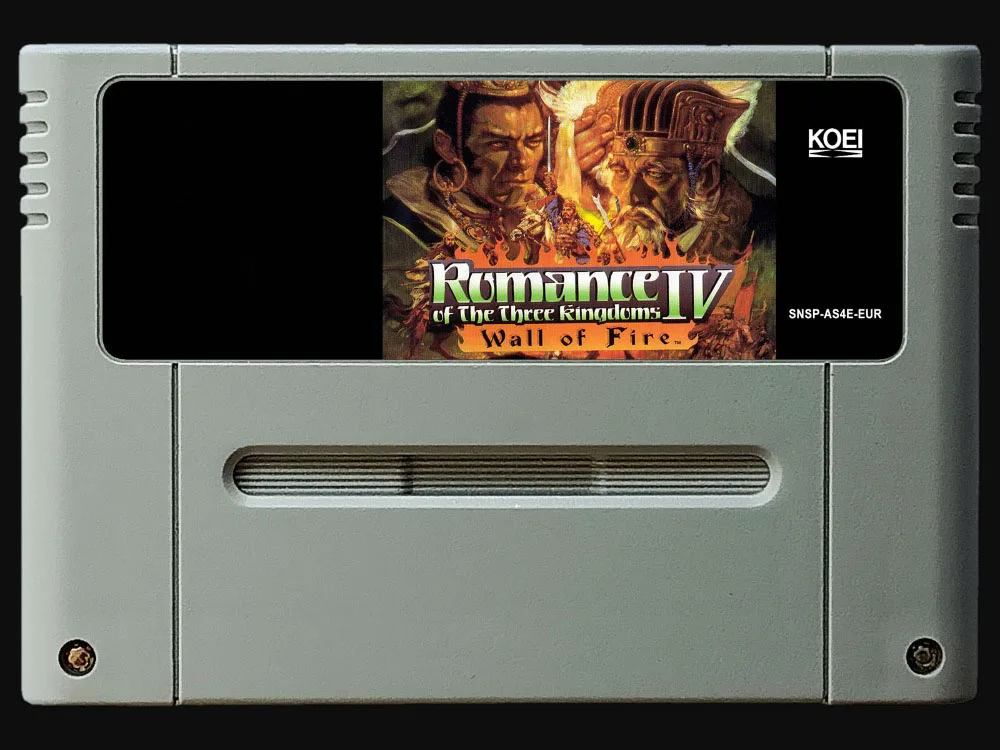 16 бит игры ** Романтика тройных царств IV стена огня (PAL Европейская версия!)|Игры