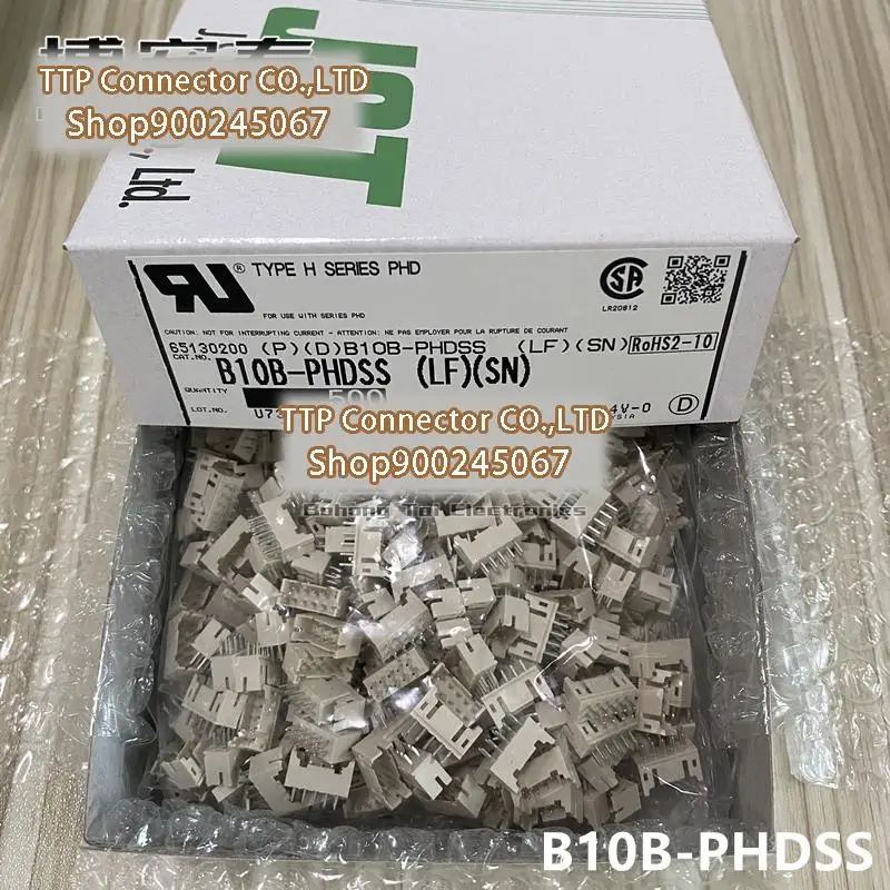 

20pcs/lot Connector B10B-PHDSS(LF)(SN) 2.0MM Leg width 100% New and Origianl
