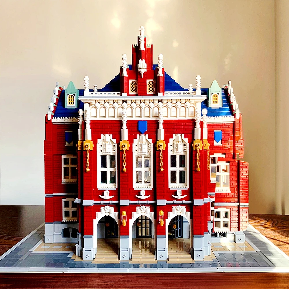 

JIESTAR Ideas Creative Expert City Street View University 89123 Moc Bricks Modular House Building Blocks Model Toys Bookshop