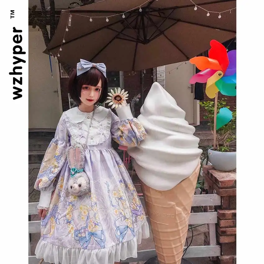 Платье в готическом стиле для девочек 3 цвета | Тематическая одежда и униформа