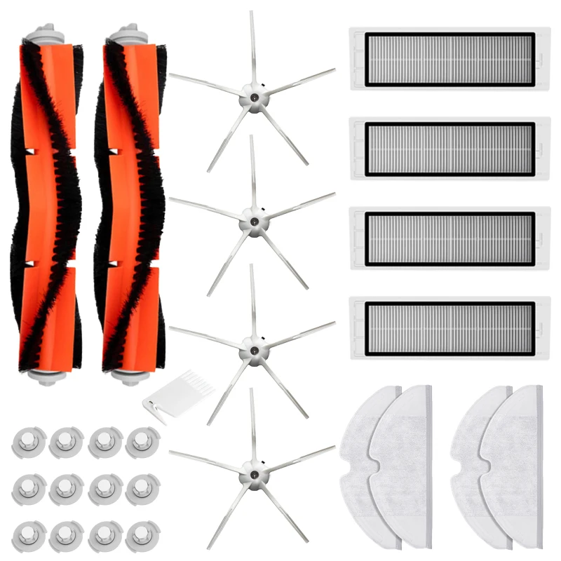 

Detachable 5-Foot Side Brush Filter for Xiaomi Mijia for Roborock S55 S5 Max S6MaxV S6 Pure Robot Vacuum Cleaner Accessories