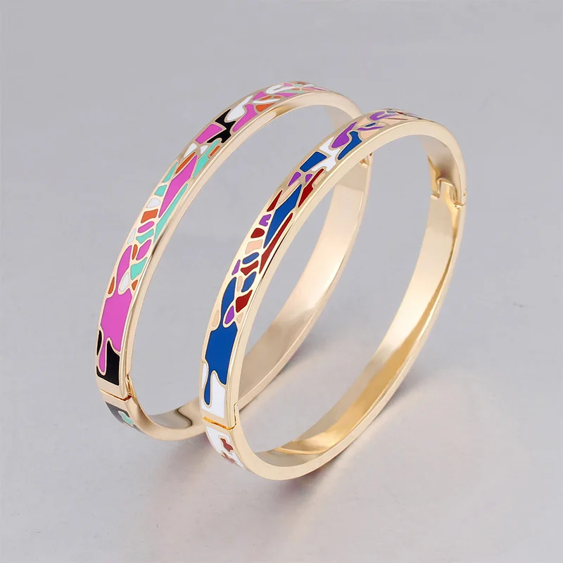 Индийские браслеты для женщин модные ювелирные изделия браслет из нержавеющей