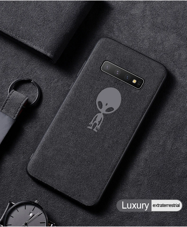 Роскошные Бэтмен поворот Меховой чехол для телефона для samsung Galaxy S10 e 5G S9 S8 Plus Note 10 9 8 ультра-тонкий автомобильный кожаный защитный корпус