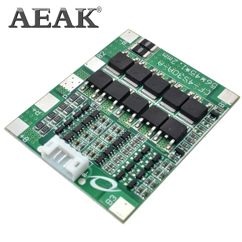 AEAK 4S 30A 14 8 в литий ионная литиевая батарея 18650 BMS пакеты Щит защиты печатной платы