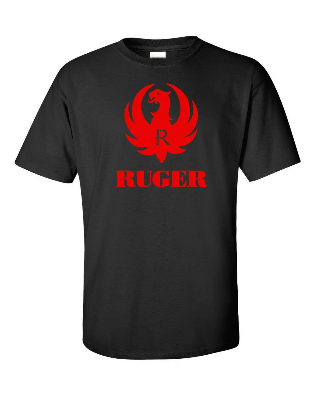 

Ruger Red Logo T-Shirt 2nd Amendment Pro Gun Brand Tee Firearms Rifle Pistol New TEE Shirt 2xl 3xl 4xl 5xl