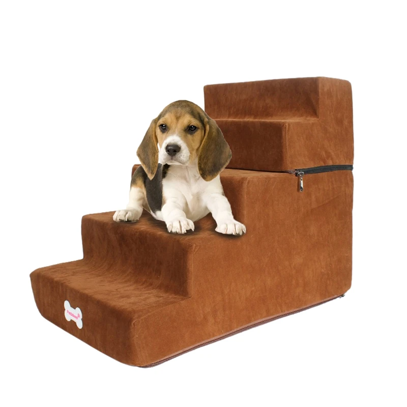 Новая лестница для собак 5 ступеньки домашних животных кошек противоскользящая