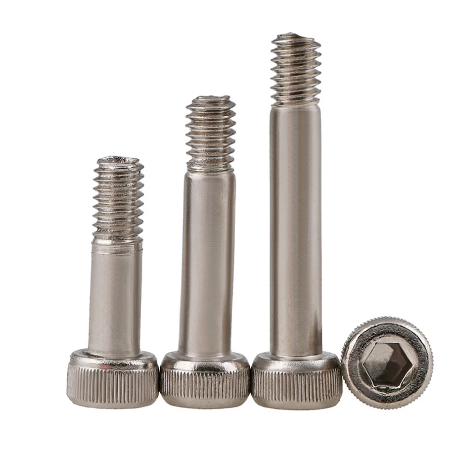 

30Pcs M2 M3 M4 Carbon Steel Half-threaded Cup Head Inner Hexagon Screws Cup Head Partially Threaded Screw Grade 12.9
