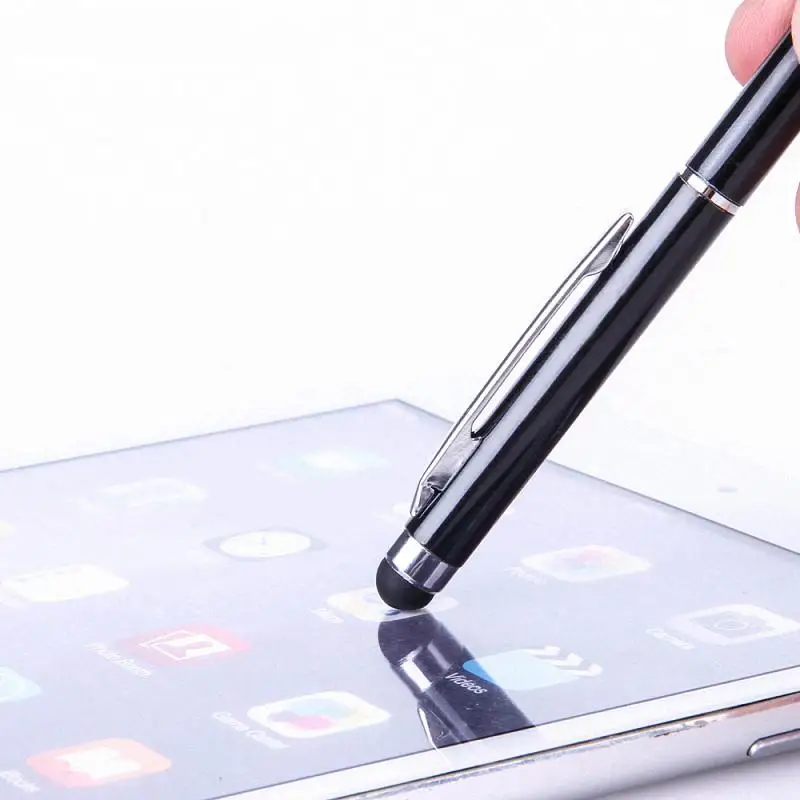 

Universal 2 In 1 Touch Screen Stylus Pens For Ipad Iphone Samsung Tablet All Mobile Phones Tablet PC Notebook Leptop Sensor Pens