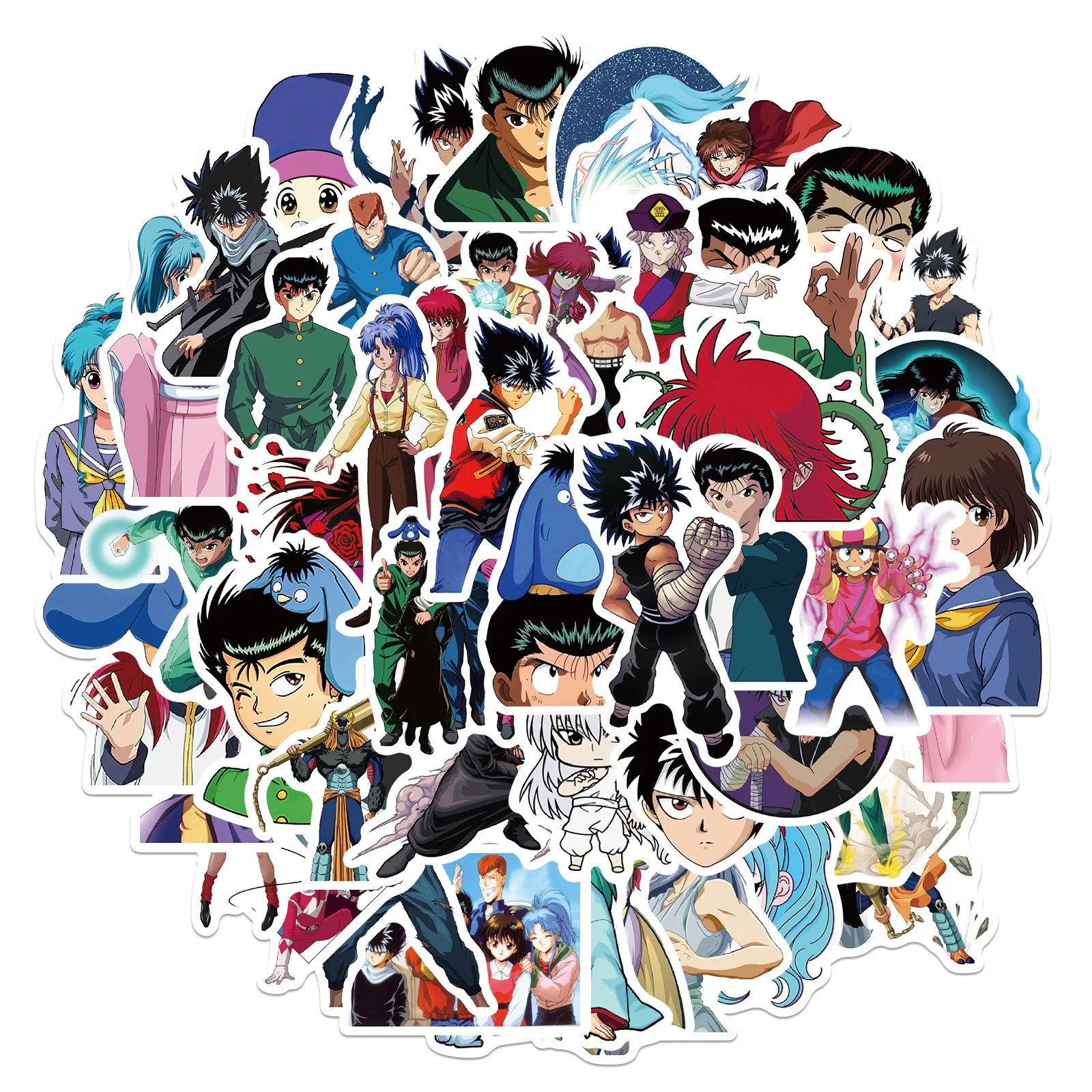 10/50 шт Аниме yuyu hakusho Стикеры (ы)/уп набор сделай сам для ноутбука телефон гитара